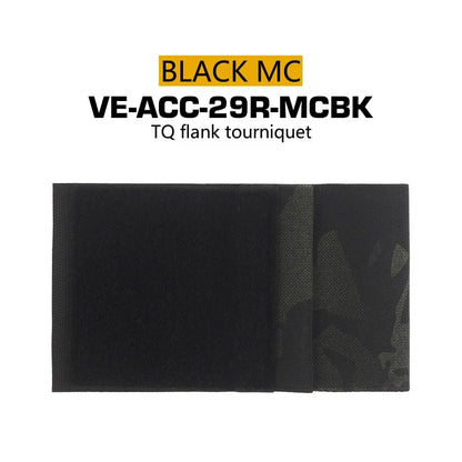 Outdoor TQ tourniquet Holder For Camping Vest Plate Carrier Side Wing Magic Fastener Elastic Tourniquet Pouch Vest Accessories