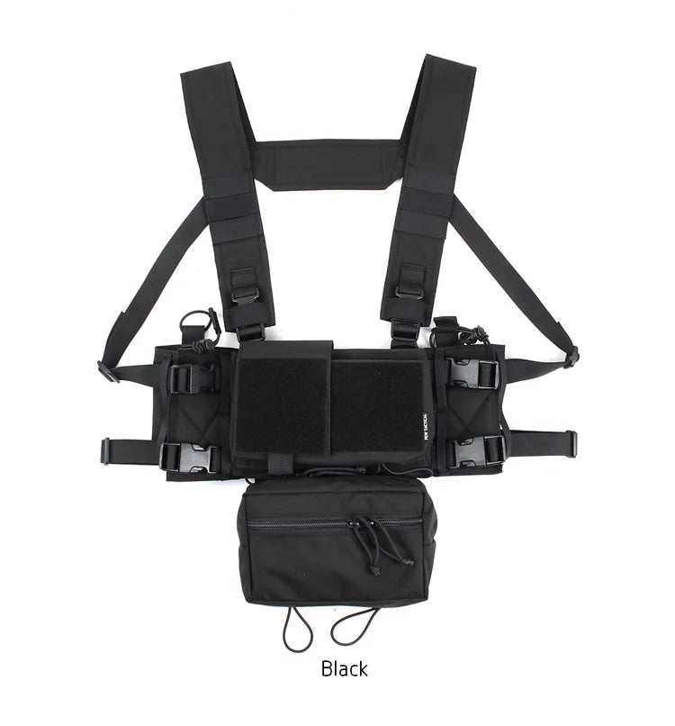 Pew Tactical MK4 Chest Rig System D3 500D Original Matte Fabric AIRSOFT Hunting