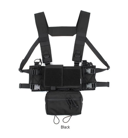 Pew Tactical MK4 Chest Rig System D3 500D Original Matte Fabric AIRSOFT Hunting