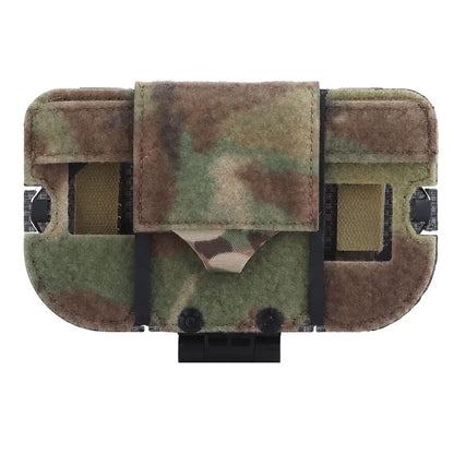 Tactical Navigation Board Molle Foldable Admin Pouch Mobile Phone Holder Chest Rig Gear for Plate Carrier Airsoft Hunting Vest