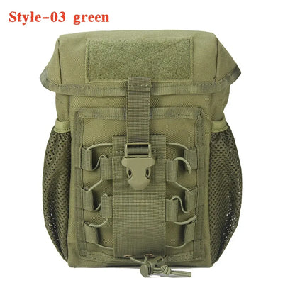 IFAK EDC Bag Tactical Molle Admin Pouch Waist Bag Hunting Vest Emergency Tool Kit Outdoor First Aid Kit Camping Survival Bag