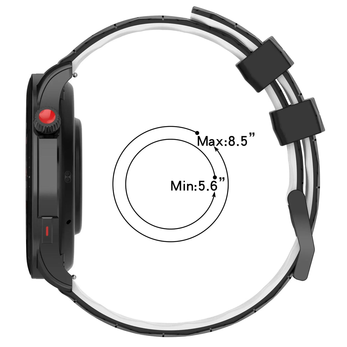 For CMF Watch Pro 3 Silicone Strap Sport Bracelet Correa For CMF by For CMF by Nothing Watch Pro 2 /1 22mm Wristband Accessories