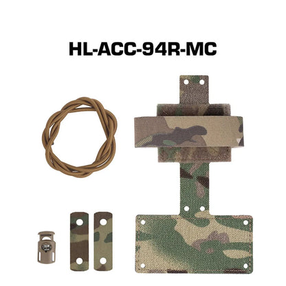 Tactical Hunting Helmet Night Vision Battery Pack Retainer NVG Battery Box Mounting Accessories Fixed Pouch Bag