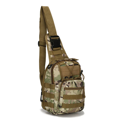 Tactical Crossbody bag nylon high quality waterproof shoulder small chest bag outdoor sports bicycle hunting Chest bag