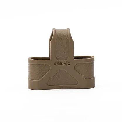 5.56 Rubber Cage Loops Fast Mag & 1pcs 5.56 Magazine Pouch for Airsoft M4/M16 Magazine Assist Quick-draw Rubber Boot