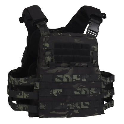 AVS MBAV Tactical Plate Carrier MOLLE Airsoft Hunting Training Combat Vest with Adaptive Comfortable Modular Quick ReleaseSystem
