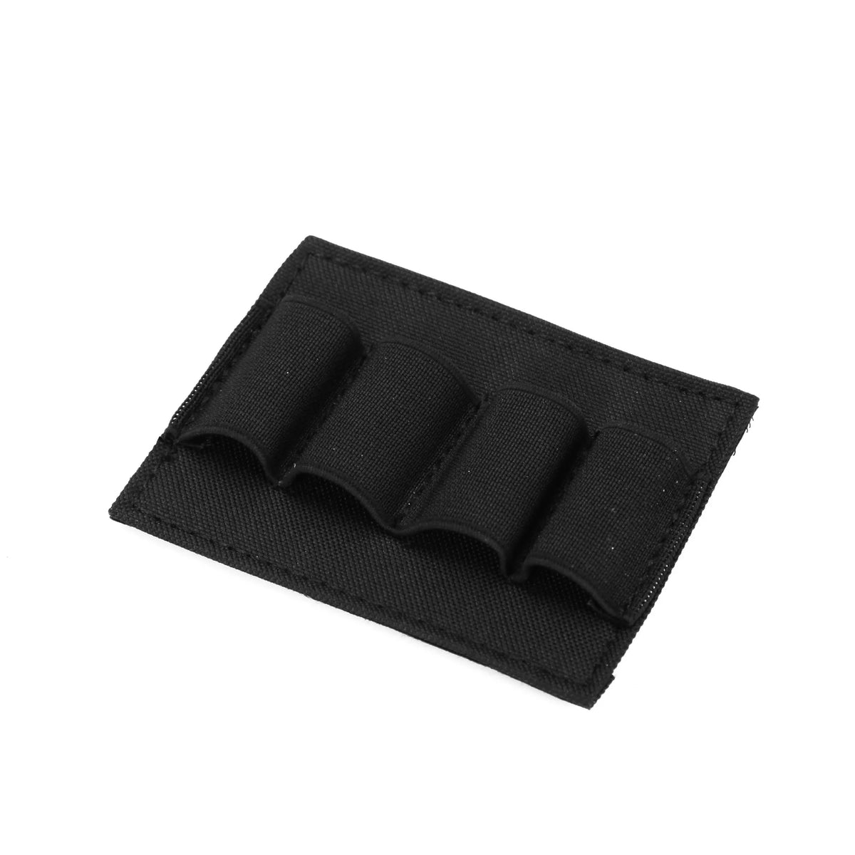 Tactical Nylon Ammo Carrier 12/20Ga Shotgun Shell 4 Round Molle Magazine Pouch Panel with Flashlight & Pen Organizer Outdoor Gea