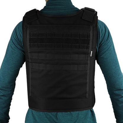 MGFLASHFORCE Airsoft Tactical Vest Plate Carrier Fishing Hunting Armor Molle Vest