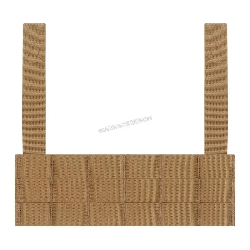 Tactical Front Panel Placard Conversion Adapter Quick Change Flaps Accessories Thorax MOLLE Vest AVS JPC Plate Carrier Airsoft