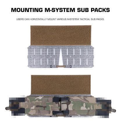 Tactical Ferro Style Chest Drop Wing Plate Carrier Extended Adapter Hanging Board Fixing Plate Carrier Hunting Airsoft Accessy