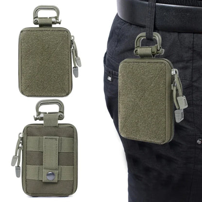 Outdoor Medical Organizer Small Molle Pouch Utility Wallet EDC Tool Bag EMT Camping Hiking Hunting Accessories Waist Pack Bags