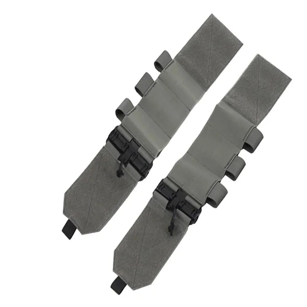 VULPO Tactical Removal Vest Quick Release Buckle Set Hunting FCSK Universal Molle Elastic Cummerbund Waist Cover Vest Gear