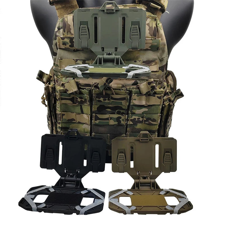 New Tactics Cell Phone Holder Admin Pouch Map Navigation Pouch Molle Hunting Vest Chest Accessories Fold Smartphone Pouch