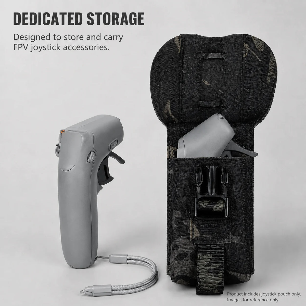Tactical FPV Drone Fast Deploy Pouch MOLLE Quick Access Carrier Bag Remote Controller Storage Bag for Outdoor Training Gear Kit