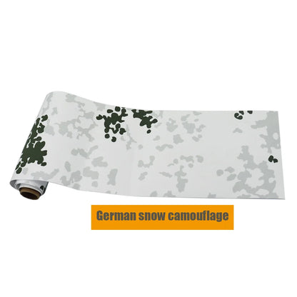 Tactical Self-Adhesive Tape Multifunctional Strong Camouflage Stickers For DIY Phone Case ，Flashlight，Optics，knives，Outdoor Tool