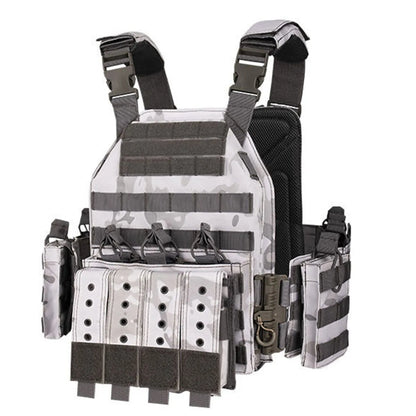1000D snow camouflage quick release vest MCAP tactical vest military fan supplies wear-resistant exploration equipment