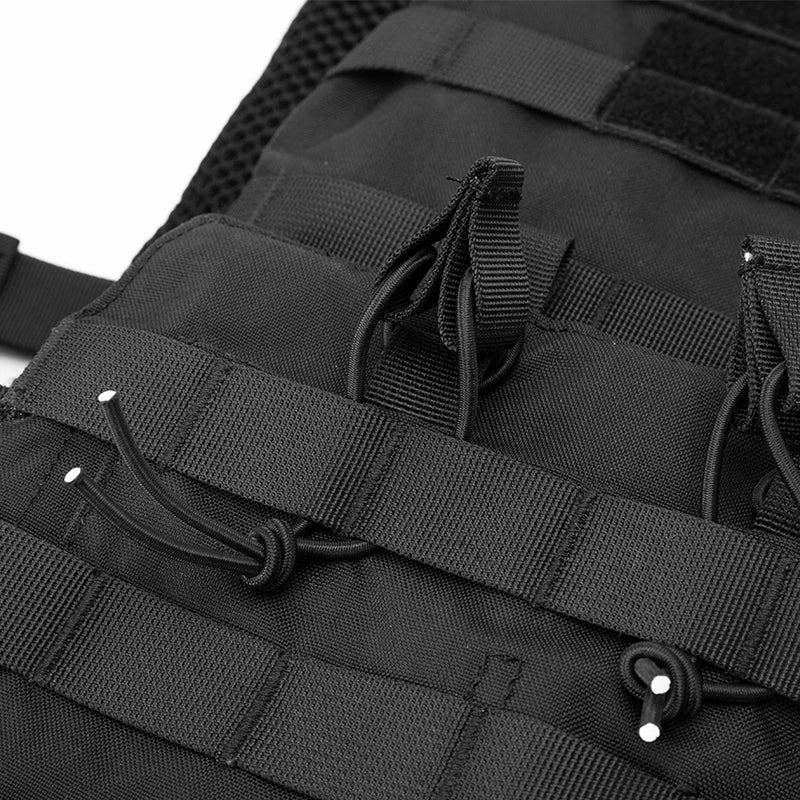 Manufacturer Custom Tactical Gear 500D Nylon Anti-cut Black  Carrier Tactical Vest Outdoor Tactics Vest For Men