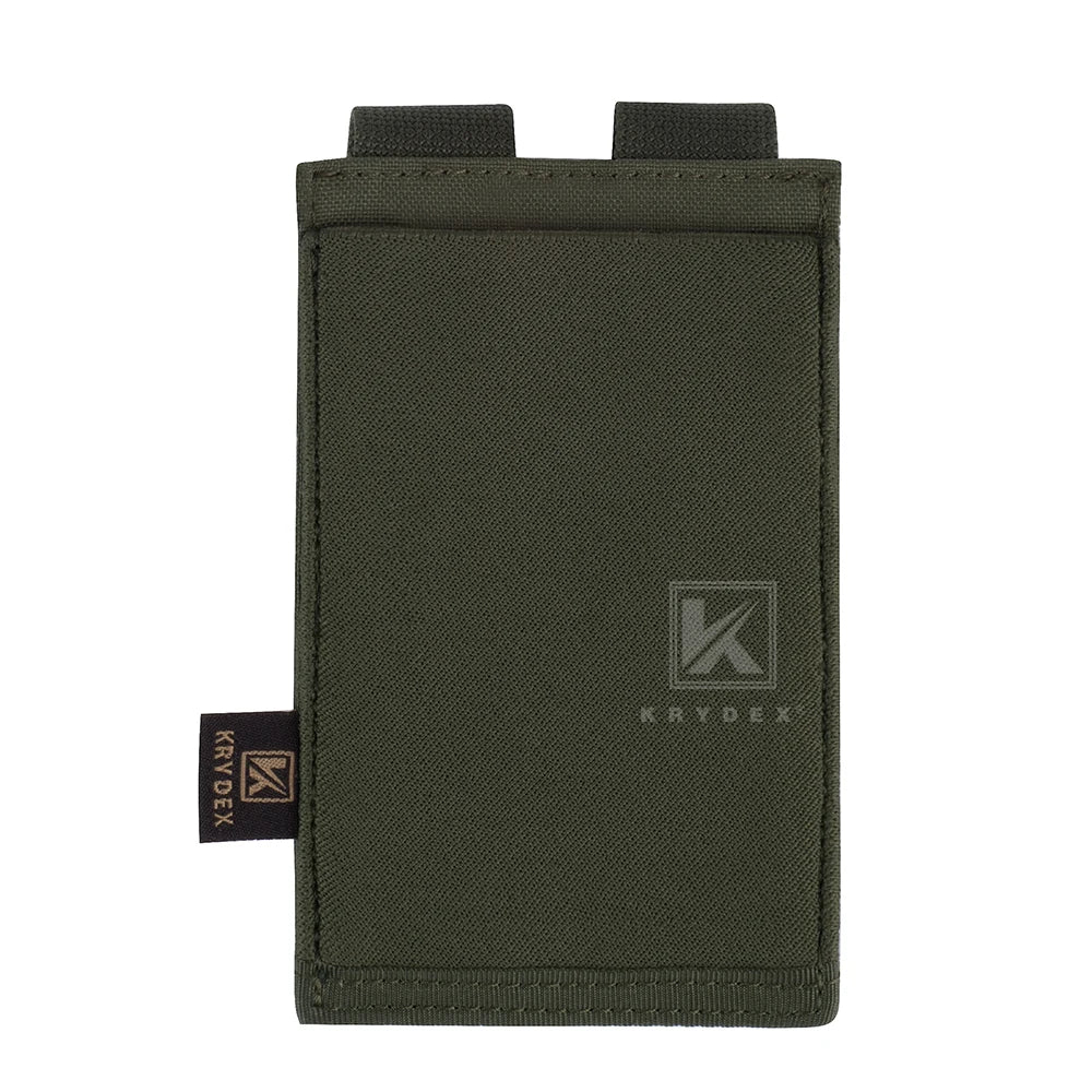 KRYDEX Fast Draw Tactical Elastic Magazine Pouch Single Double Triple 5.56 .223 M4 M16 Mag Pouch Molle Carrier Hunting Accessory