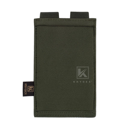 KRYDEX Fast Draw Tactical Elastic Magazine Pouch Single Double Triple 5.56 .223 M4 M16 Mag Pouch Molle Carrier Hunting Accessory