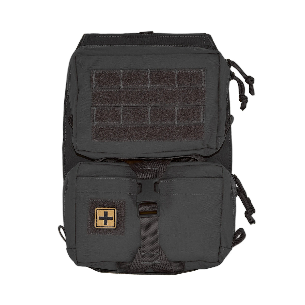 Tactical Vest Backboard Bag for Plate Carrier Quick Release Molle Detachable General Purpose Pouch Airsoft Huting Accessory