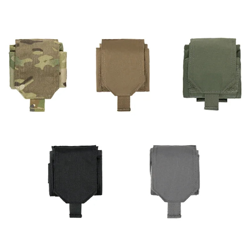 Outdoor Tactical TYR Dump Pouch Foldable Tactical recycling bag Molle Pouch Storage Bag Imported 500D Fabric