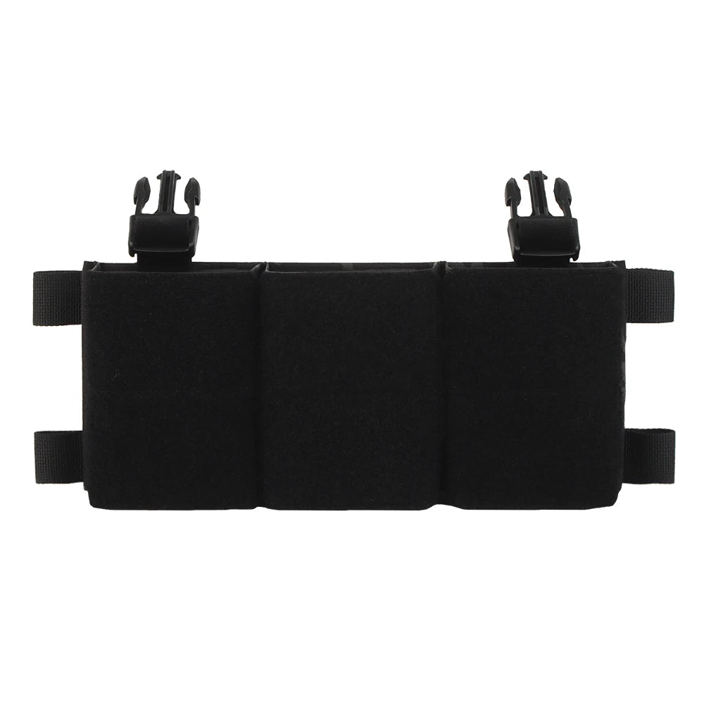 Tactical Triple 556/762 Magazine Pouch Dual Placard SR AR SCAR G3 AK M4 Mag Bag LV119 HSP Vest Plate Carrier Airsoft Accessories
