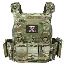 Tactical Vest Outdoor Hunting Plate Carrier Protective Adjustable Vest Airsoft Carrier Combat Equipment