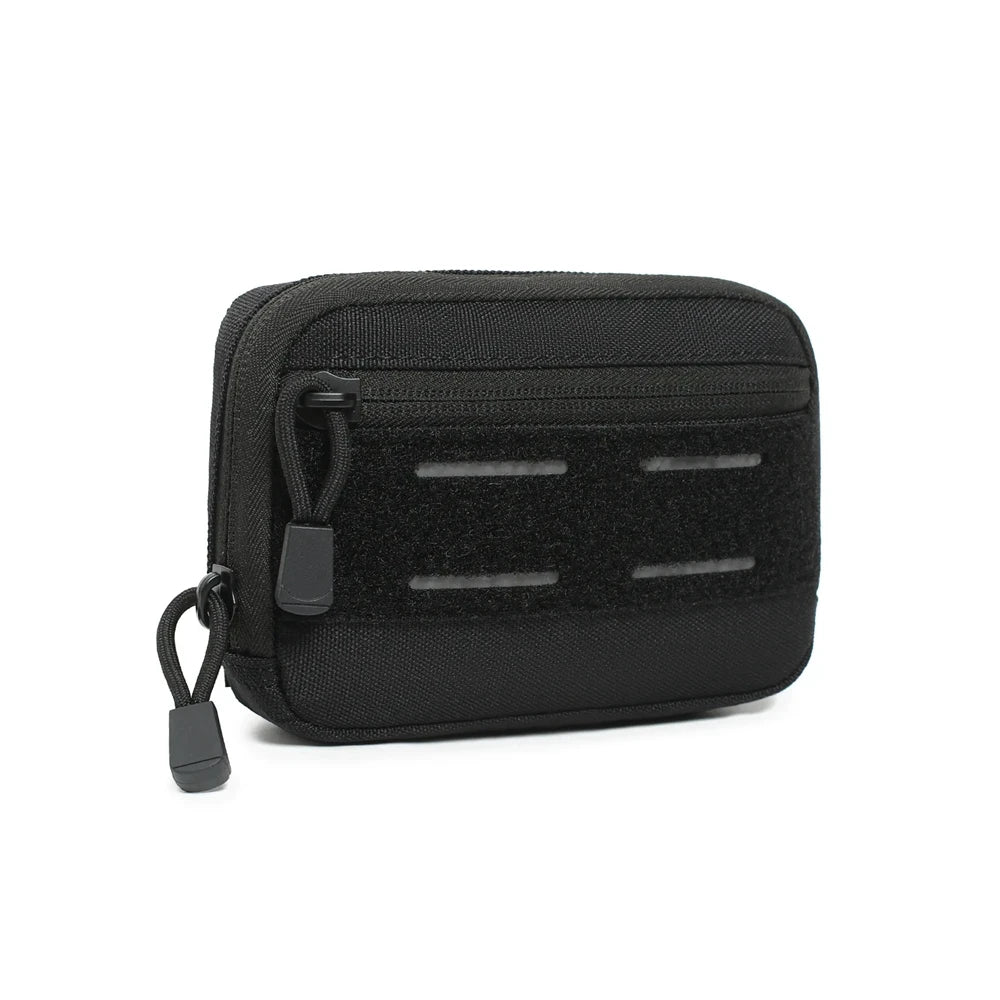 Outdoor EDC Belt Waist Bag Hunting Accessories Bag Toolkit Molle Tactical Molle Pouch Coins Phone Commuter Bag