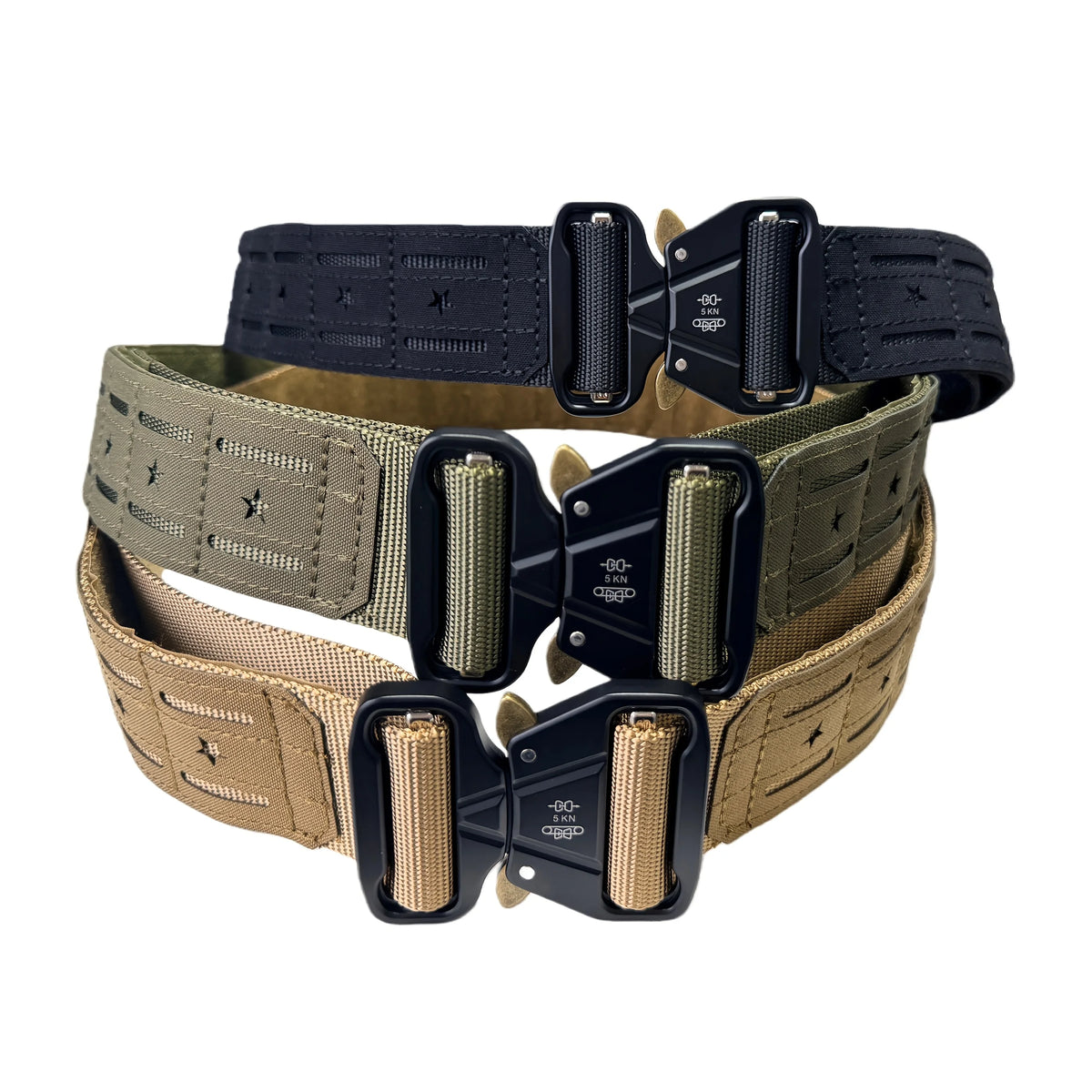 Double-Layer Multifunctional Tactical Waist Belt, Cs Field Laser Outdoor Hunting Belt