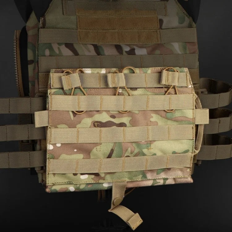 Outdoor Vest Front Accessory Package Standard Triple Pack Outdoor Equipment MOLLE Expansion Pack Carefully Selected Material