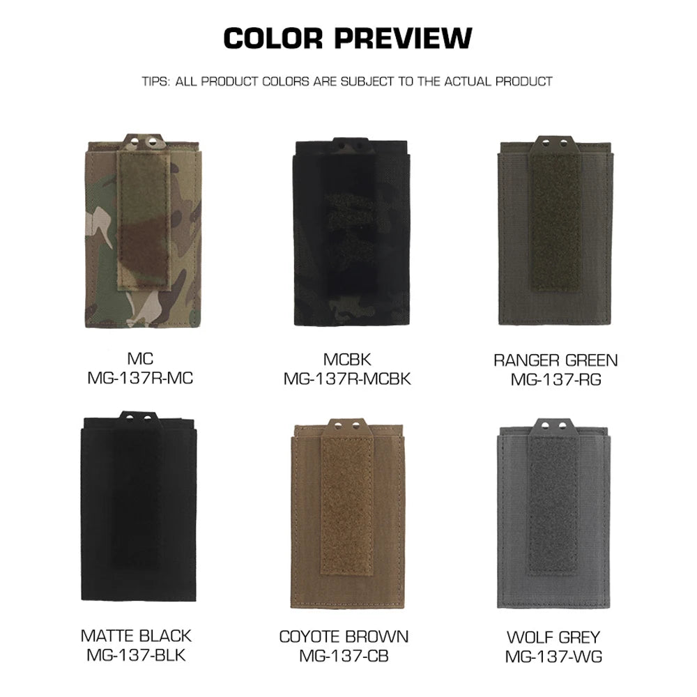 Lightweight Thin Elastic 5.56 Magazine Pouch Portable SP Tactical Hunting Vest Front Panel 2th Layer Expansion Molle Mag Bag