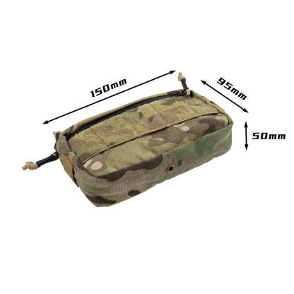 Tactical Medical Pouch Airsoft EDC Multicam Molle Bag Combat Multi-Purpose Transverse Tool Storage Waist Bag Gear