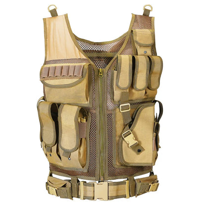 Hunting Security Clothes Swat Tactical Vest Swat Jacket Chest Rig Multi-pocket Swat Army Cs Hunting Vest Camping Accessories