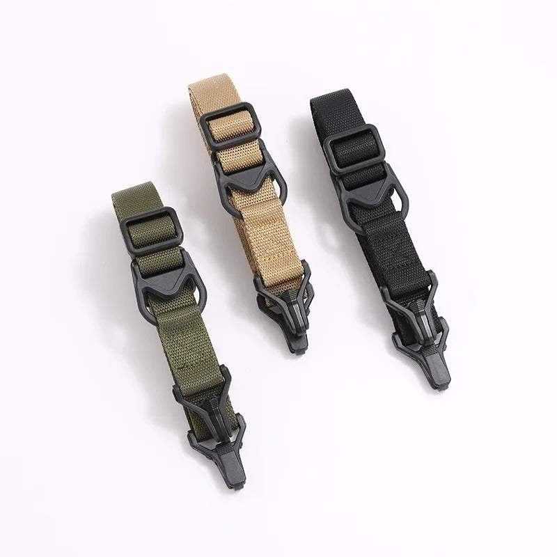 MS3 Tactical Multi Purpose Sling Single Double Point Adjustable Strap Outdoor CS Training Portable Carry Shoulder Belt