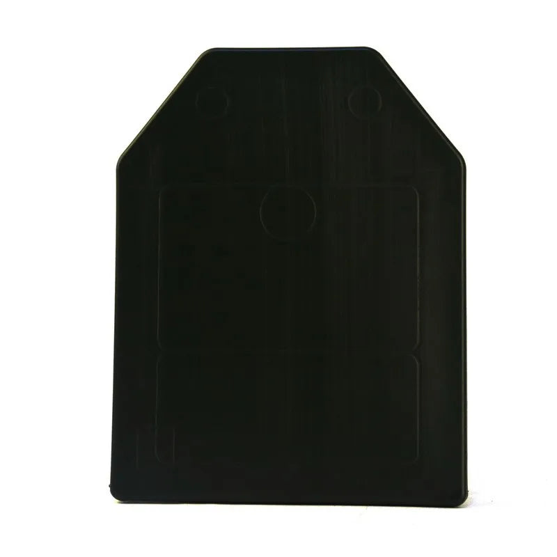 2pcs Airsoft Wargame Tactical Soldier Gear EVA Body Carrier Vest SAPI Shock Plate Dummy Armor Ballistic Model Kit