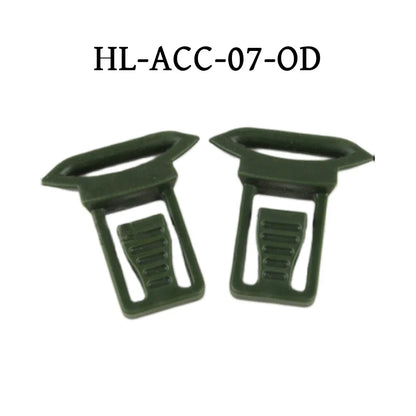 Helmet Goggles Clip Rail Guide Mount Accessories Portable Paintball Camping Guide Rail Mirror Buckle For Fast Helmet