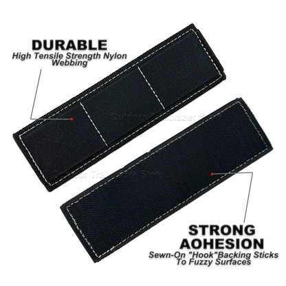 Hook Loop Panel Pouch Modular 3-Clip EDC Tool Inner Separation Holder for Hunting Vest Backpack Bags Tactical Gear