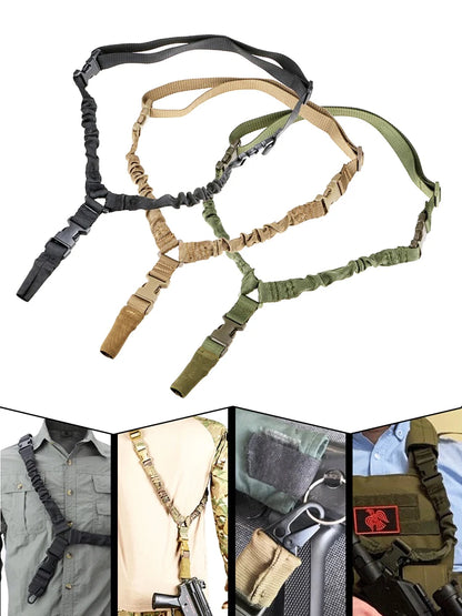 Multi-Functional Single Point Tactical Straps Adjustable Real CS Tactical Sling Hunting Accessories with pad