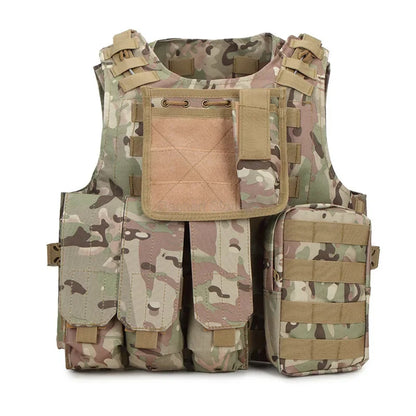 Outdoor Tactical Vest Gear Vest Plate Carrier Airsoft CS Wargame New Style Hunting Equipment Paintball Camouflage Armor