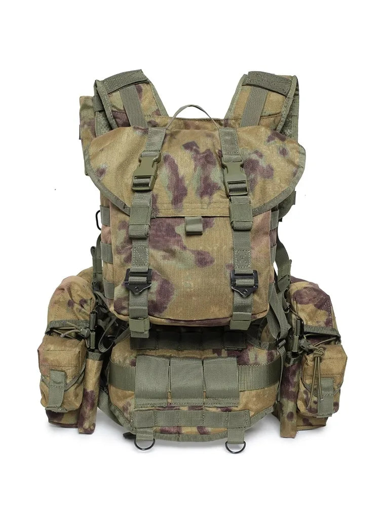700D Nylon Russian Smersh Tactical Vest & Chest Rig Set Army Camo Combat Gear for Airsoft  Hunting Military Style