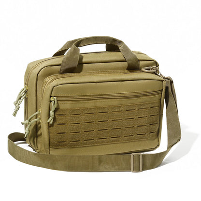 Tactical Handgun Bag 600D Oxford Gun Range Bag Concealed Pistol Storage Bag Magazine Pouch Hunting Accessories