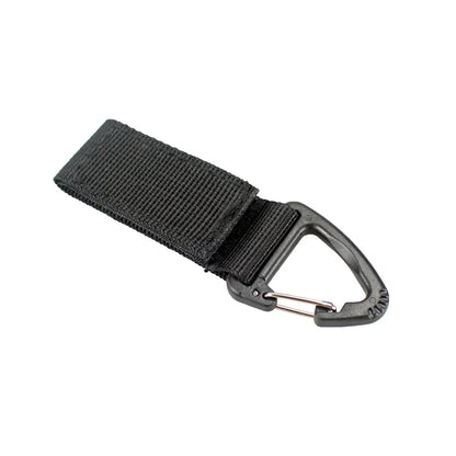 Outdoor Camping Hiking Climbing MultiTool Molle Nylon Webbing Clip EDC Tool Belt Ribbon Keychain Clasp Hook Carabiner Buckle