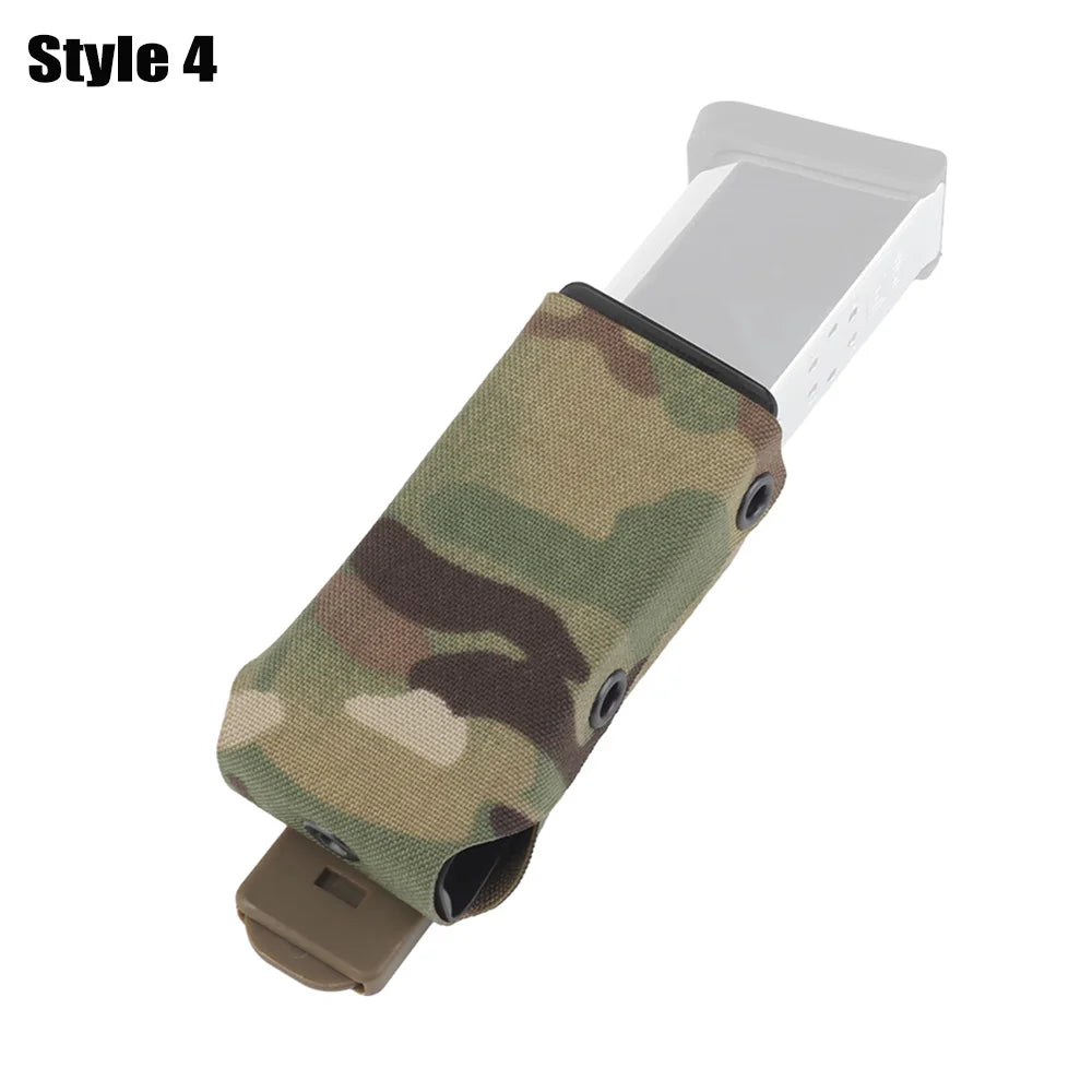 OPHIDIANTAC 5.56/7.62/9mm/AR15/M4 Mag Bag Molle System Lightweight Storage Bag Waistcoat Accessory Pack for hunting gear