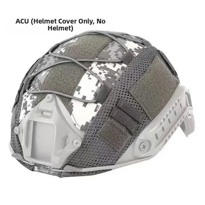 Multicam Tactical Helmet Cover Compatible OPS Core FAST MH PJ BJ For CS Airsoft Simulation Outdoor Accessories