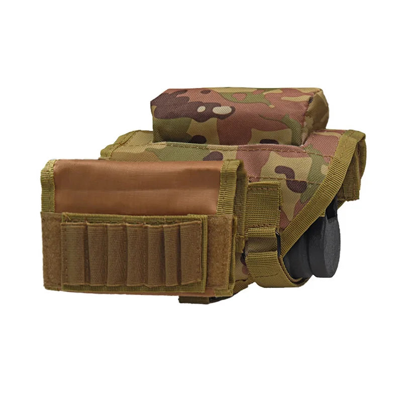 Tactical Stock Support Bracket Unfilled Sandbag, Outdoor Sport Stability Rest Equipment for Practice
