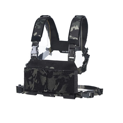 DMGear Lightweight Equipment Plate Carrier Hunting Chest Rig Tactical Vest for Airsoft, Outdoor & Paintball Camping Chest Rig