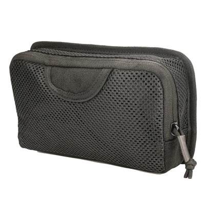 Tactical Backpack Bag Insert Modular Organizer Hook Fasteners Mesh Pocket Utility Admin Pouch Hunting Nylon Zipper Closure