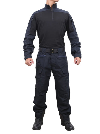 Tactical Suit PAZAGUILA Frogman Combat Shirts Pants Set Men Field Training FROG Scouting Uniform CS Airsoft Shot Kit