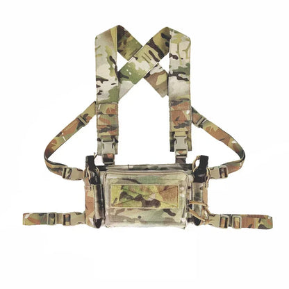 Tactical D3CRM Chest Rig Airsoft Micro Chest Vest Hunting Multi-function Modular Lightweight 500D Vest Mag Pouch Gear