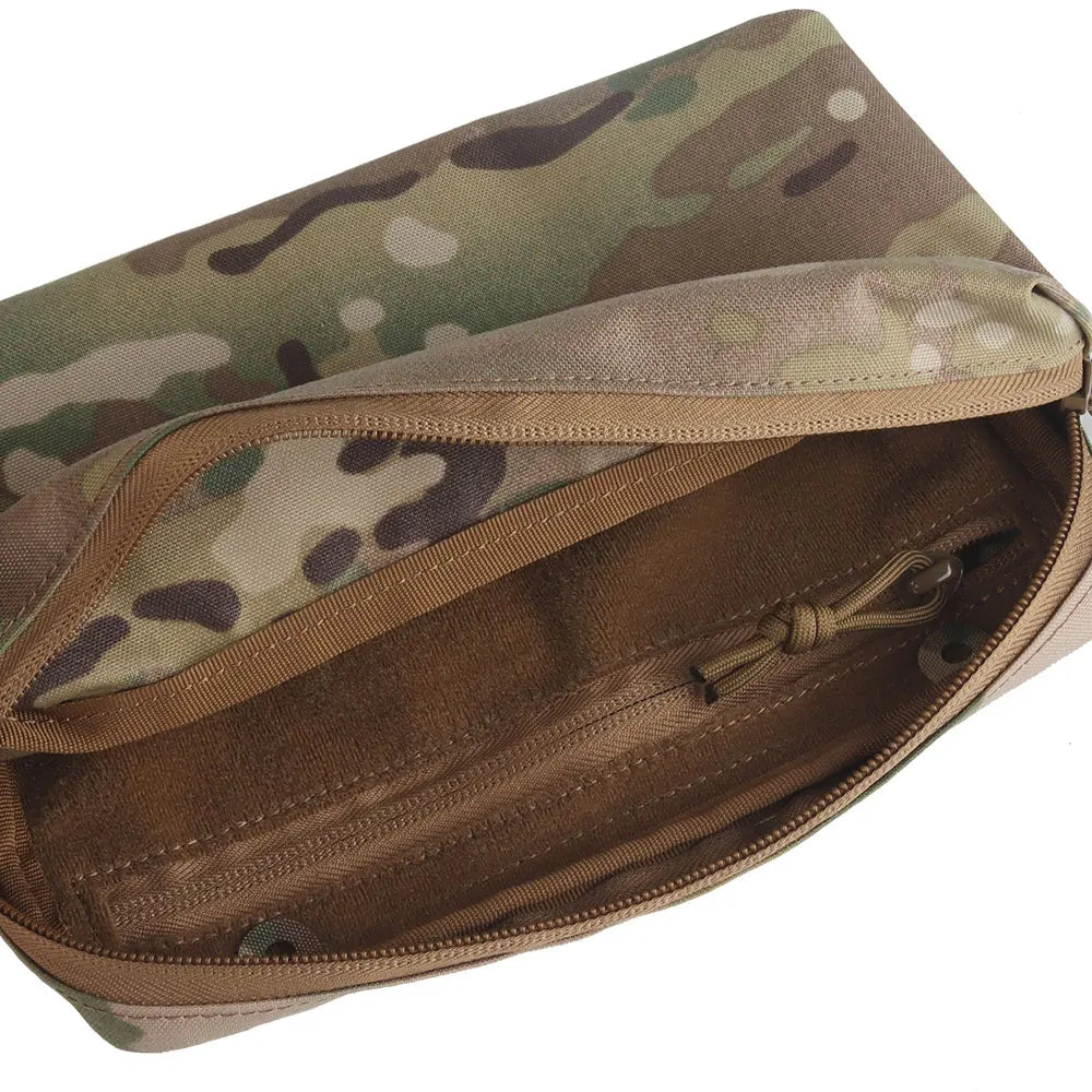 Ferro Style General Purpose Pocket First Aid Kit Molle Pouch Multifunctional General Bag for FCPC V5 Plate Carrier Vest Gear